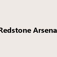 Redstone Arsenal是什么意思
