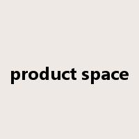 product space是什么意思