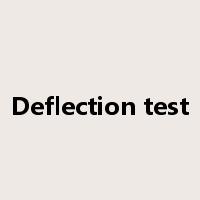 Deflection test是什么意思