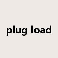 plug load是什么意思