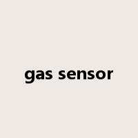gas sensor是什么意思