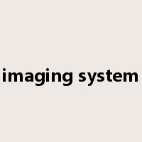 imaging system是什么意思