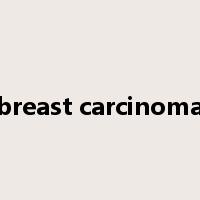 breast carcinoma是什么意思