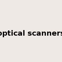 optical scanners是什么意思