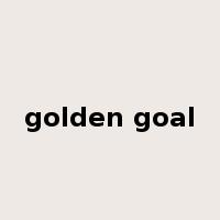 golden goal是什么意思