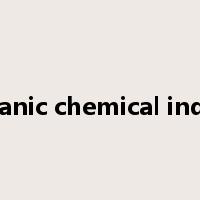 inorganic chemical industry是什么意思