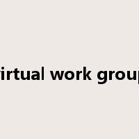 virtual work group是什么意思