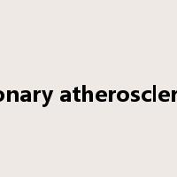 coronary atherosclerosis是什么意思