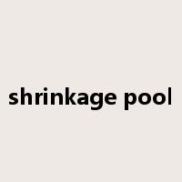 shrinkage pool是什么意思