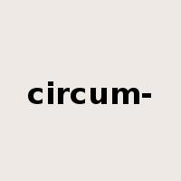 circum-是什么意思