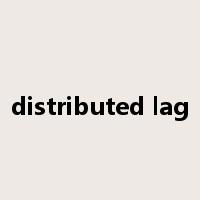 distributed lag是什么意思