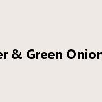 Ginger & Green Onion Beef是什么意思