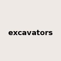 excavators是什么意思