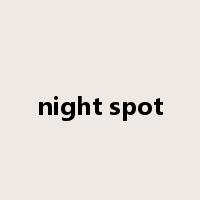 night spot是什么意思