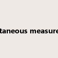 simultaneous measurement是什么意思