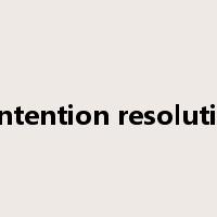 contention resolution是什么意思