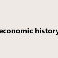 economic history是什么意思