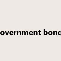 government bonds是什么意思