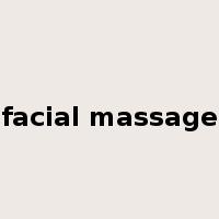 facial massage是什么意思