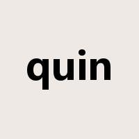 quin是什么意思