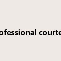 professional courtesy是什么意思