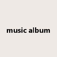 music album是什么意思