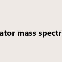 accelerator mass spectrometry是什么意思