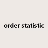 order statistic是什么意思