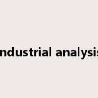 industrial analysis是什么意思