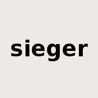 sieger是什么意思