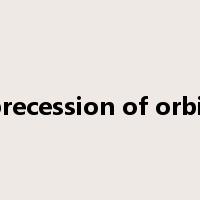 precession of orbit是什么意思