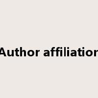 Author affiliation是什么意思
