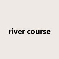 river course是什么意思