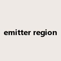 emitter region是什么意思