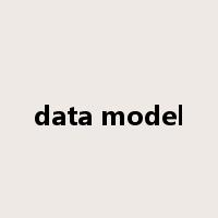 data model是什么意思