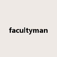 facultyman是什么意思