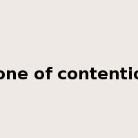 bone of contention是什么意思