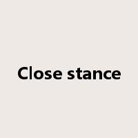 Close stance是什么意思