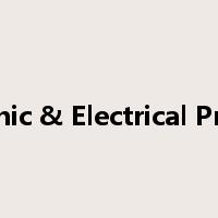 Mechanic & Electrical Products是什么意思