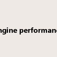 engine performance是什么意思
