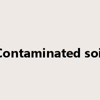 Contaminated soil是什么意思