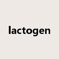 lactogen是什么意思