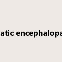 hepatic encephalopathy是什么意思