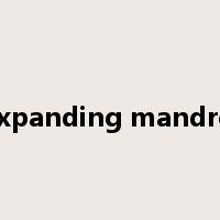 expanding mandrel是什么意思