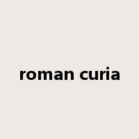 roman curia是什么意思