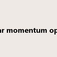 angular momentum operator是什么意思