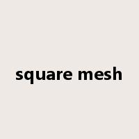 square mesh是什么意思
