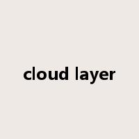 cloud layer是什么意思