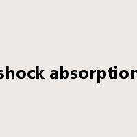 shock absorption是什么意思