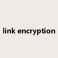link encryption是什么意思